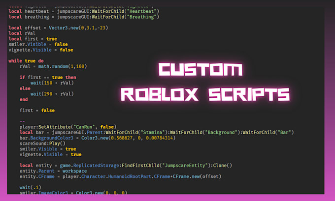 Script anything for your own roblox game by Doreyy_ | Fiverr