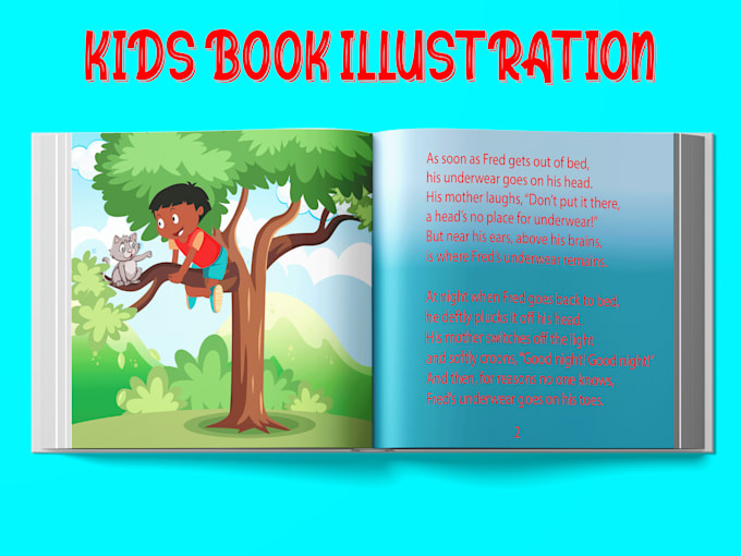 Illustrate kids book illustration for amazon kdp by Maisha_book Fiverr