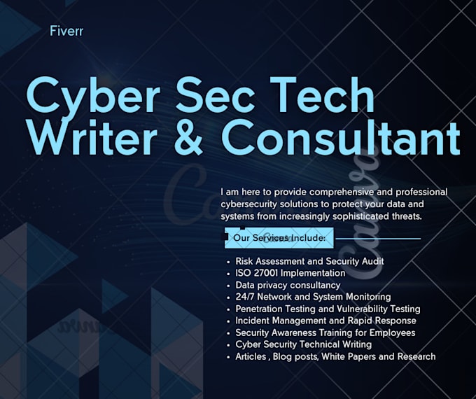 write on cyber security and information technology issues