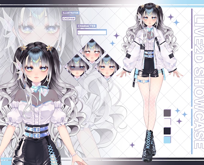 commission for vtuber model