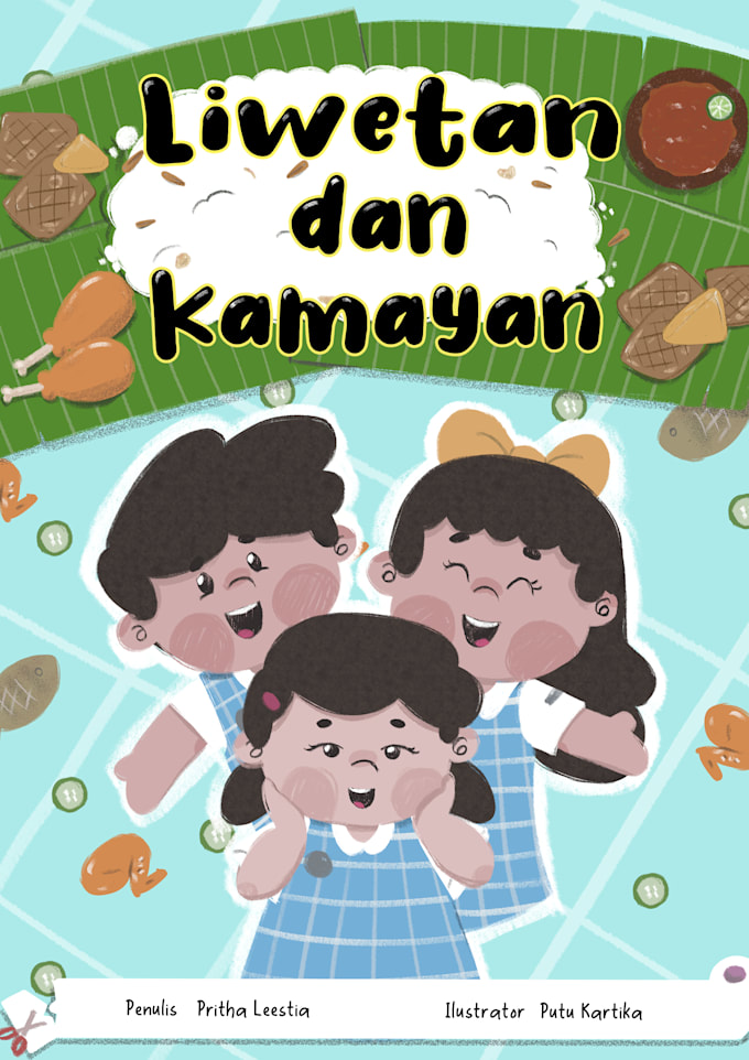 draw childrens story book illustration