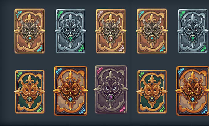 design any card game, card template, tgc for you