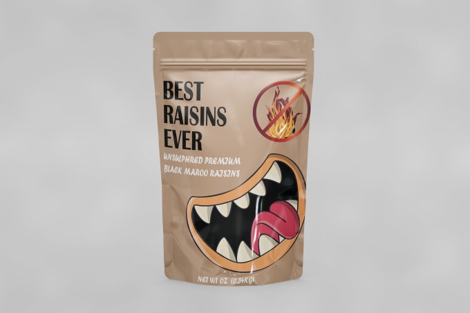design professional packaging or product labels