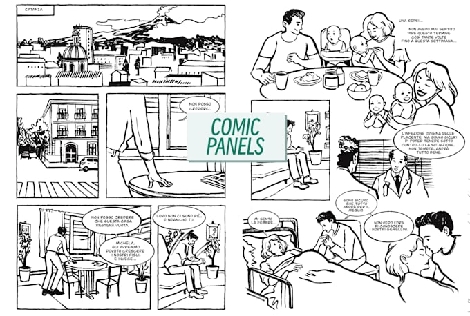 draw comic book pages and panels for your story
