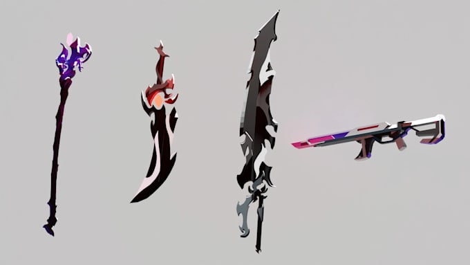 model weapons for your project