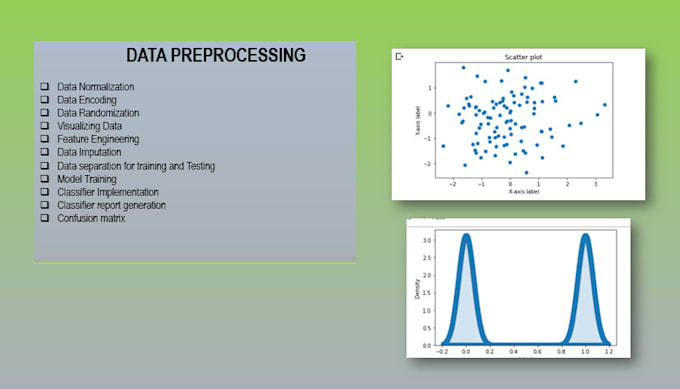 Perform data preprocessing and model training using python by Zohabibi ...