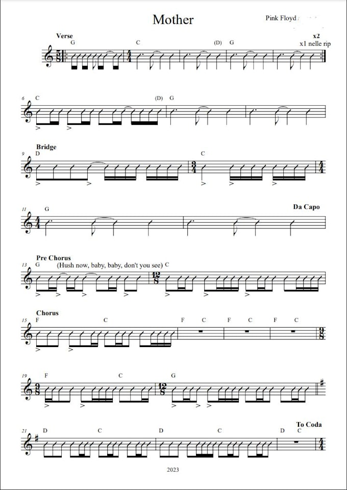 transcribe music professionally for you