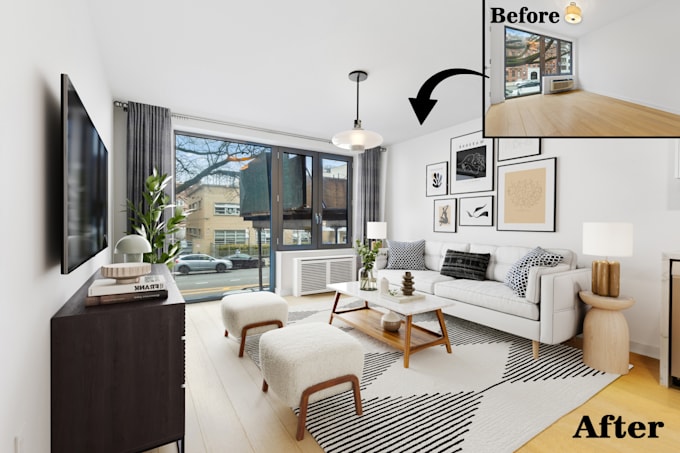 do best virtual staging, virtual renovation services for real estate