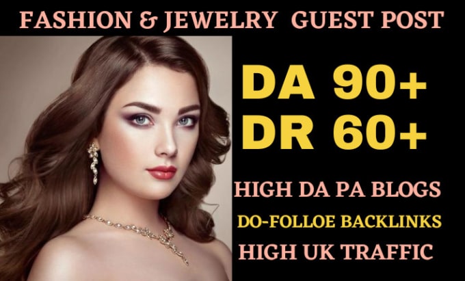 write publish UK US fashion blogs guest post do follow backlinks