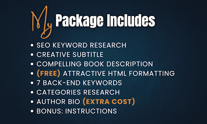 write amazon kdp low content book description
