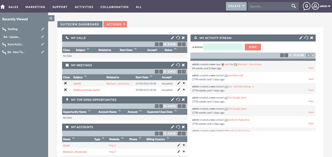 do customize your vtiger, suite CRM