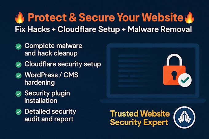 fix hacked website, remove malware and prevent future attack