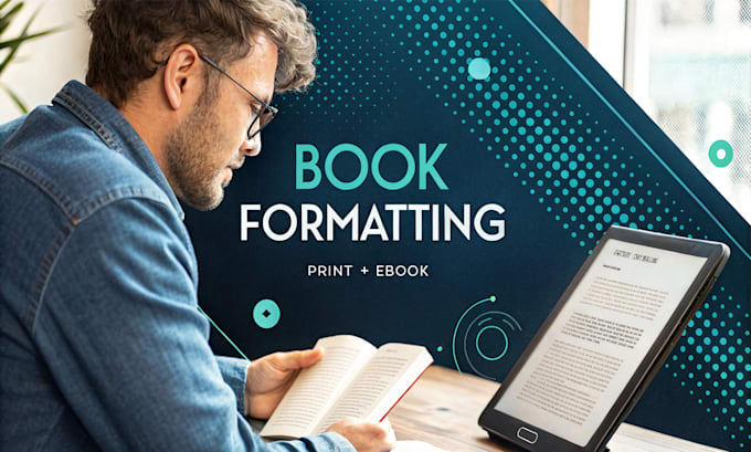 do typesetting and book formatting for print book and ebook