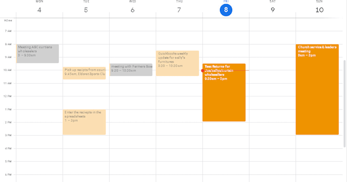 organize and manage your google calendar