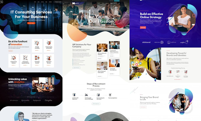 build responsive wordpress website and redesign website, website development