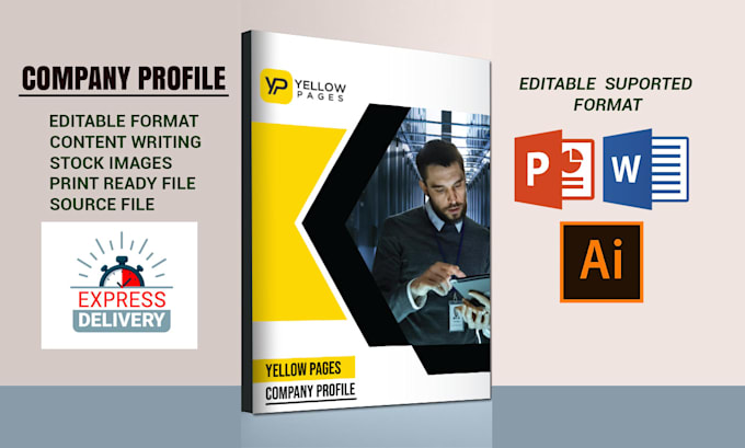 design company profile, brochure, proposal or portfolio