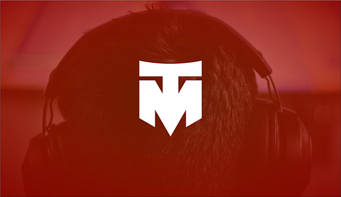 design minimalistic lettermark gaming logo