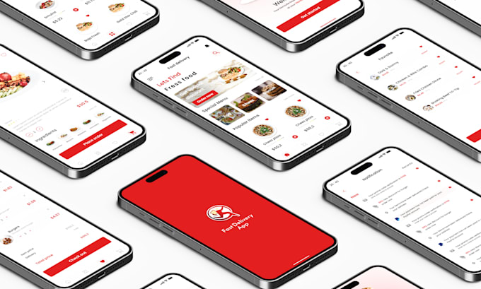 create mobile app design and redesign using in figma