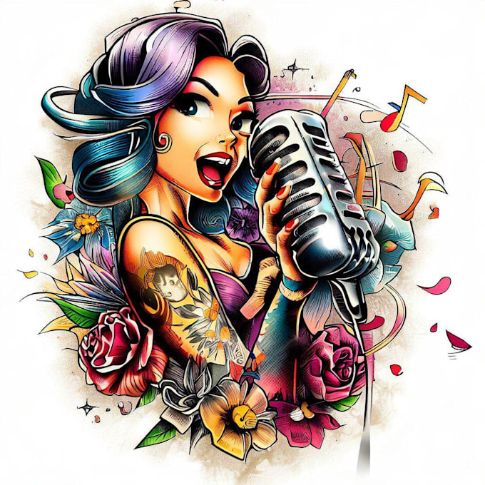 provide a 1000 unique tattoo designs and negatives catalogue