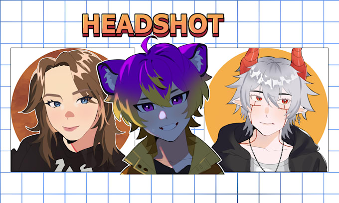 draw anime portrait or orginal character avatar for you pfp