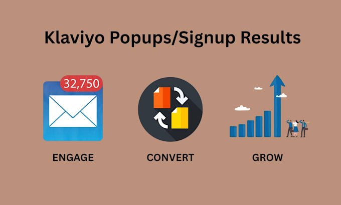 design high converting klaviyo popup, signup form