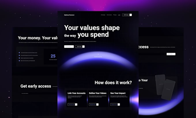 design a clean figma website and UI UX