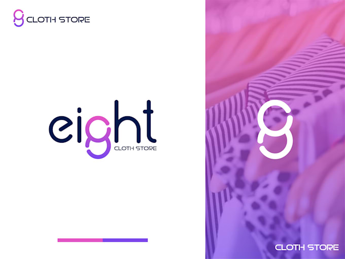 create minimal text based and wordmark logo