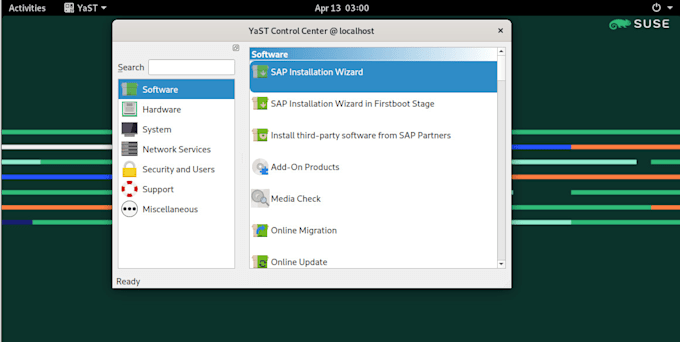 configure, troubleshoot, installation of linux server
