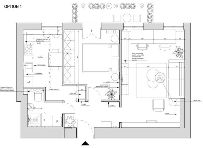 draw 2d functional plan for your apartment