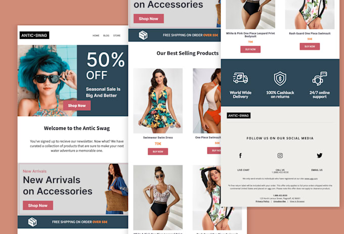 code html email template design for email marketing