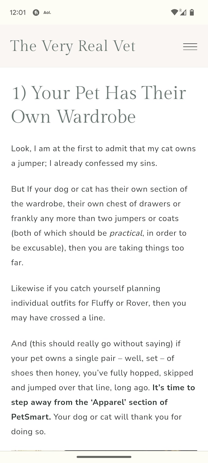 write quality pet related content