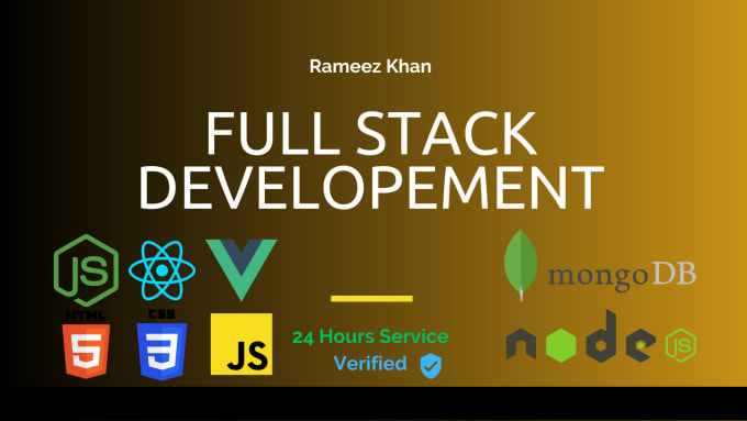 be your full stack web app developer