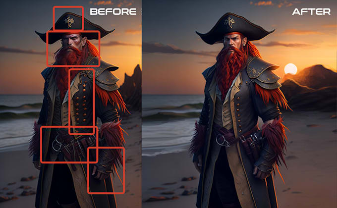 create and fix ai character art for you