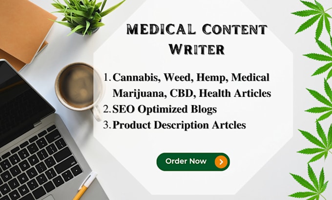 write SEO optimized articles cannabis weed marijuana health