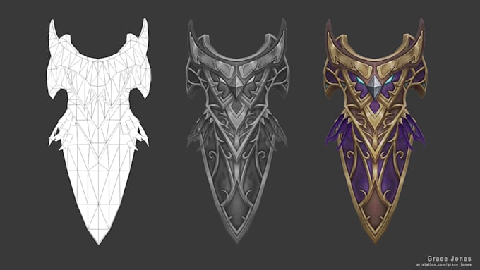 make optimised 3d props for your games