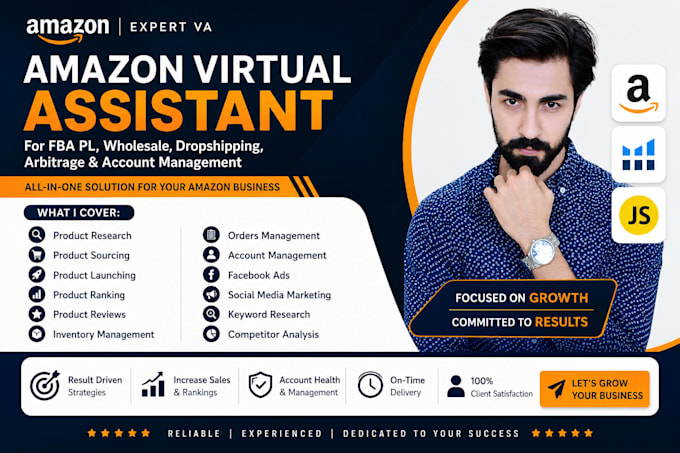 be your one stop amazon business manager to manage a to z operations