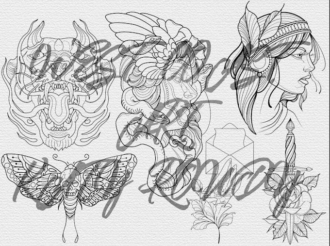 design a neo traditional tattoo