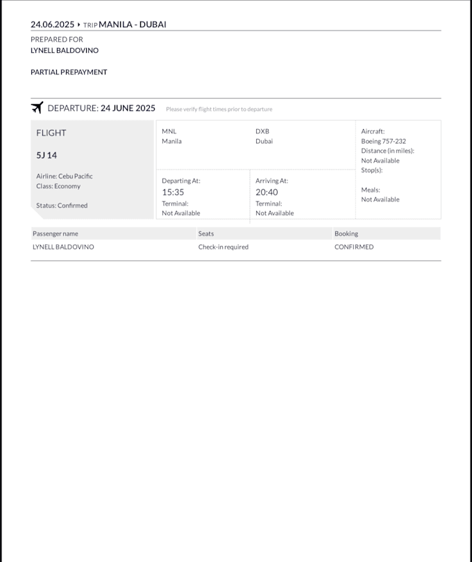 book airline tickets for your visa application in less than 1 hour for 5 USD