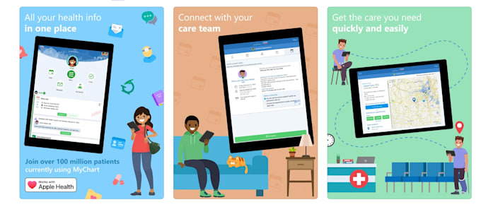 develop an app like mychart