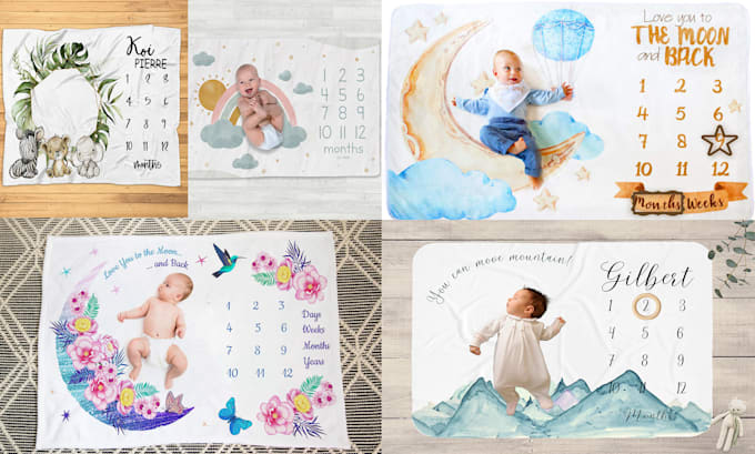 make brilliant milestone blanket design
