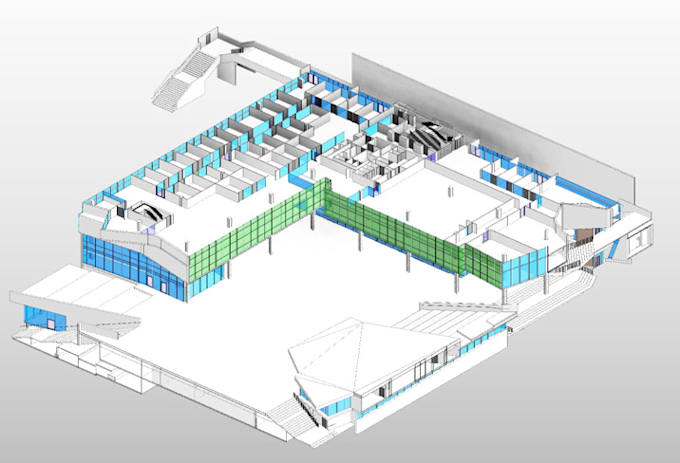 do scan to bim revit modeling and rendering services