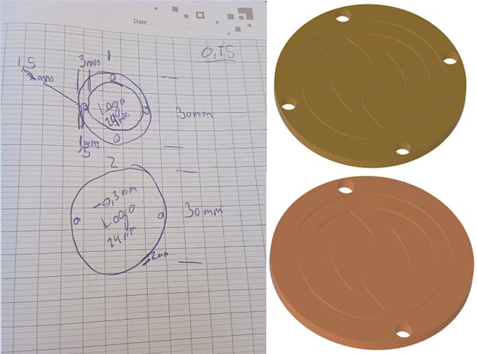 3d model design for 3d printer or make gcode for printing