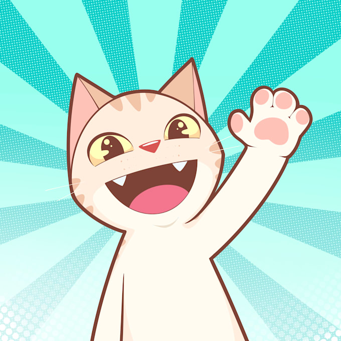draw a cartoon animal profile picture for you