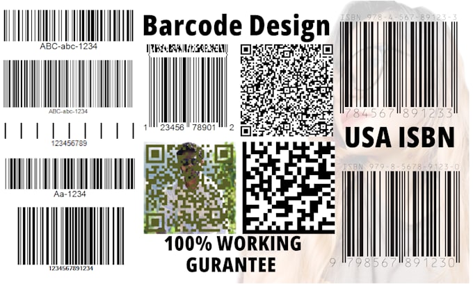Create your custom shape dynamic qr code with logo design and barcode ...