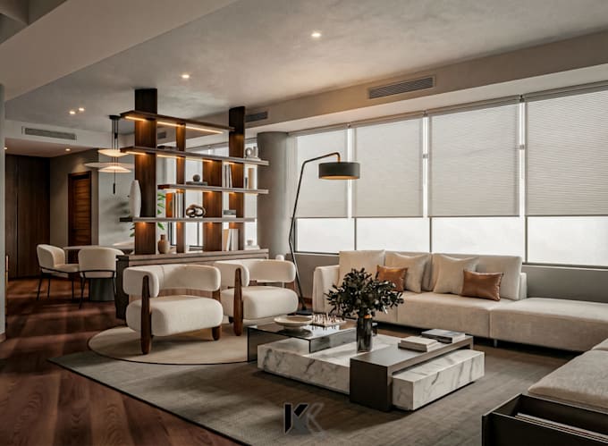 realistic 4k renders for your interior design