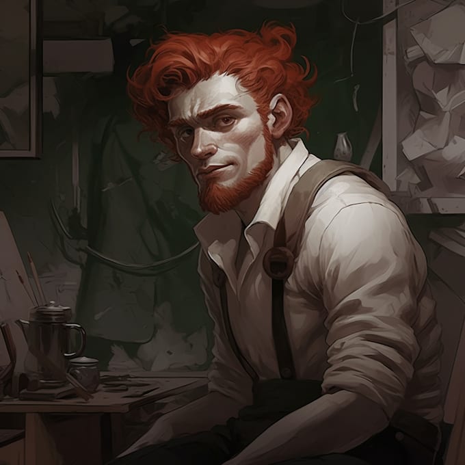 illustrate or draw characters, comics and scenes
