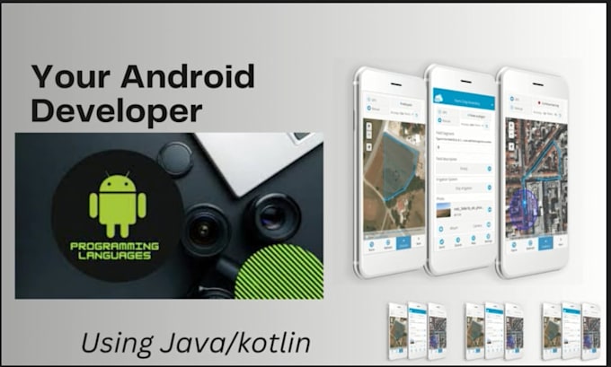 help you create full native app in android studio using java and kotlin
