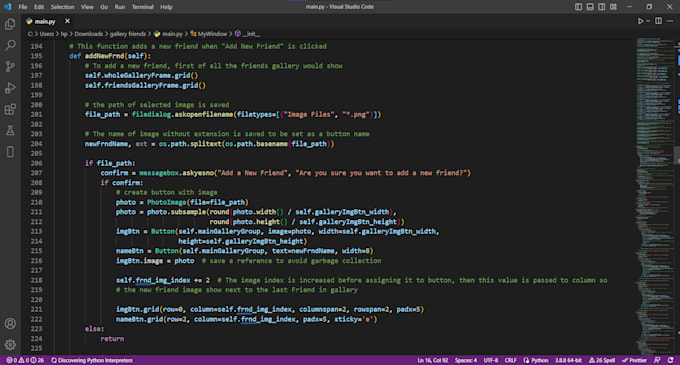 Make your python programming tasks, projects, scripts by Saadhasan26 ...