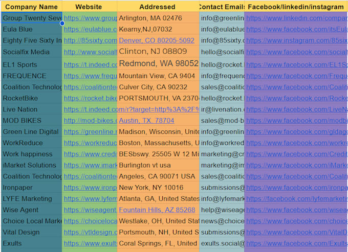 do accurate excel data entry, web research, data collection,
