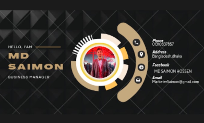 Make clickable html gmail signature for you by Marketer saydul Fiverr